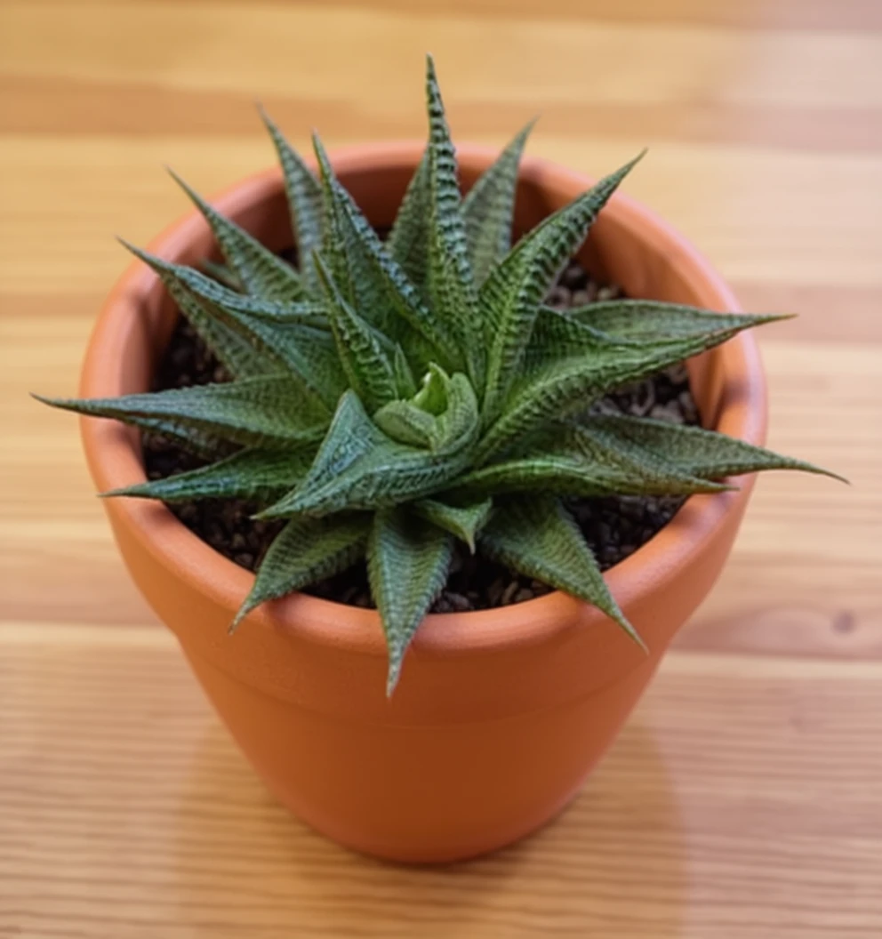 Хавортія ліміфолія Варієгата / Haworthiopsis limifolia Variegata