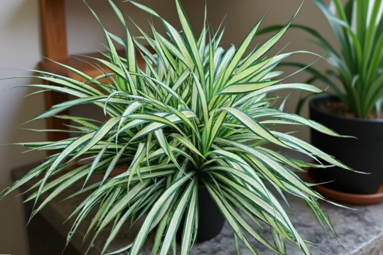 Хлорофітум хохлатий Віттатум