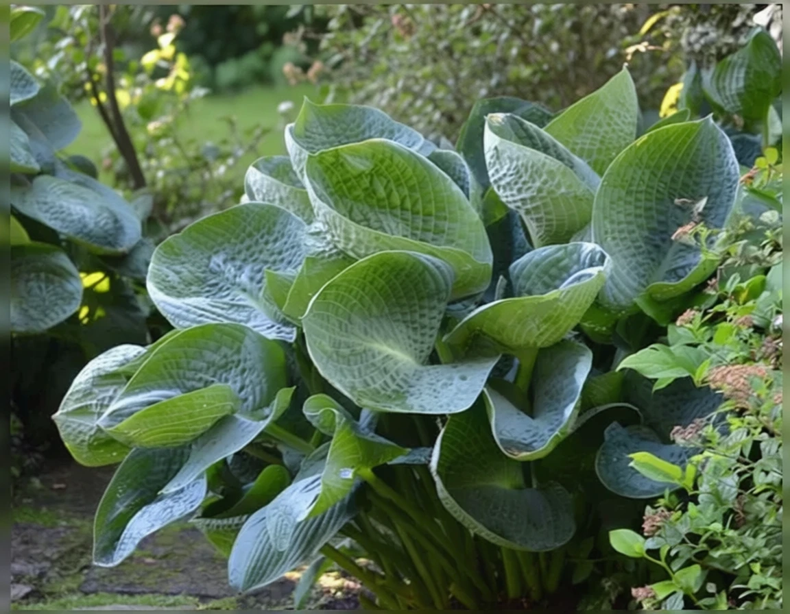 Хоста Абіква Дрінкінг Гоурд / Hosta Abiqua Drinking Gourd
