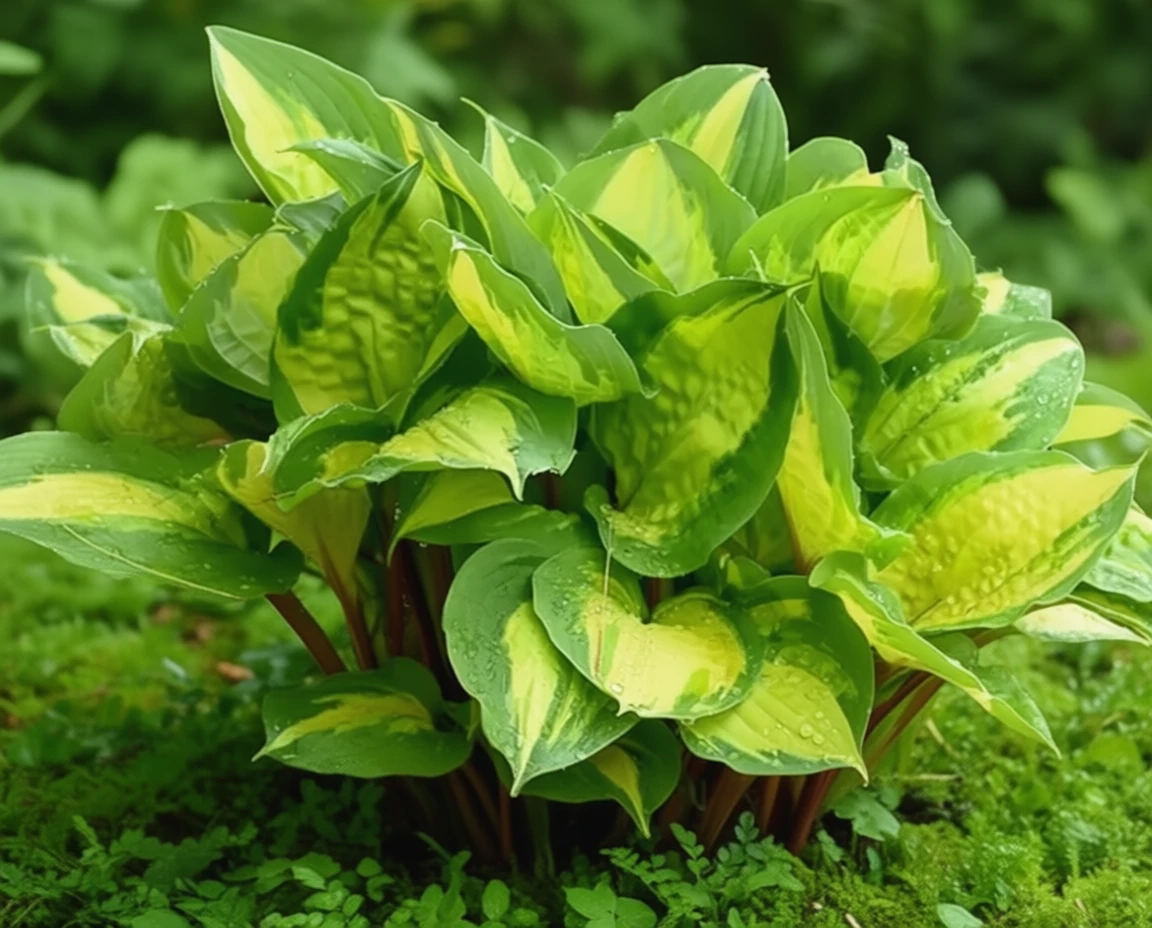 Хоста Айленд Бриз / Hosta Island Breeze