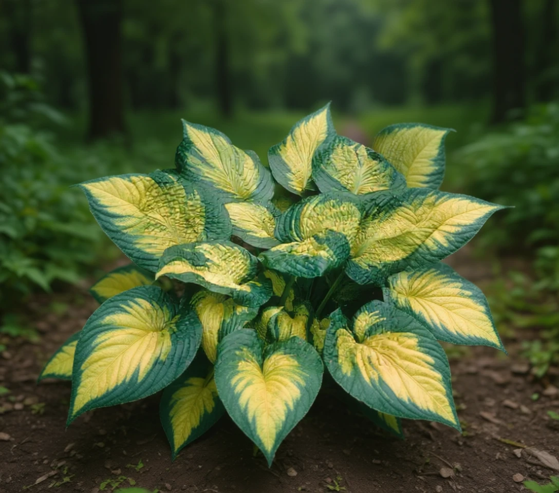 Хоста Бразер Стефан / Hosta Brother Stefan