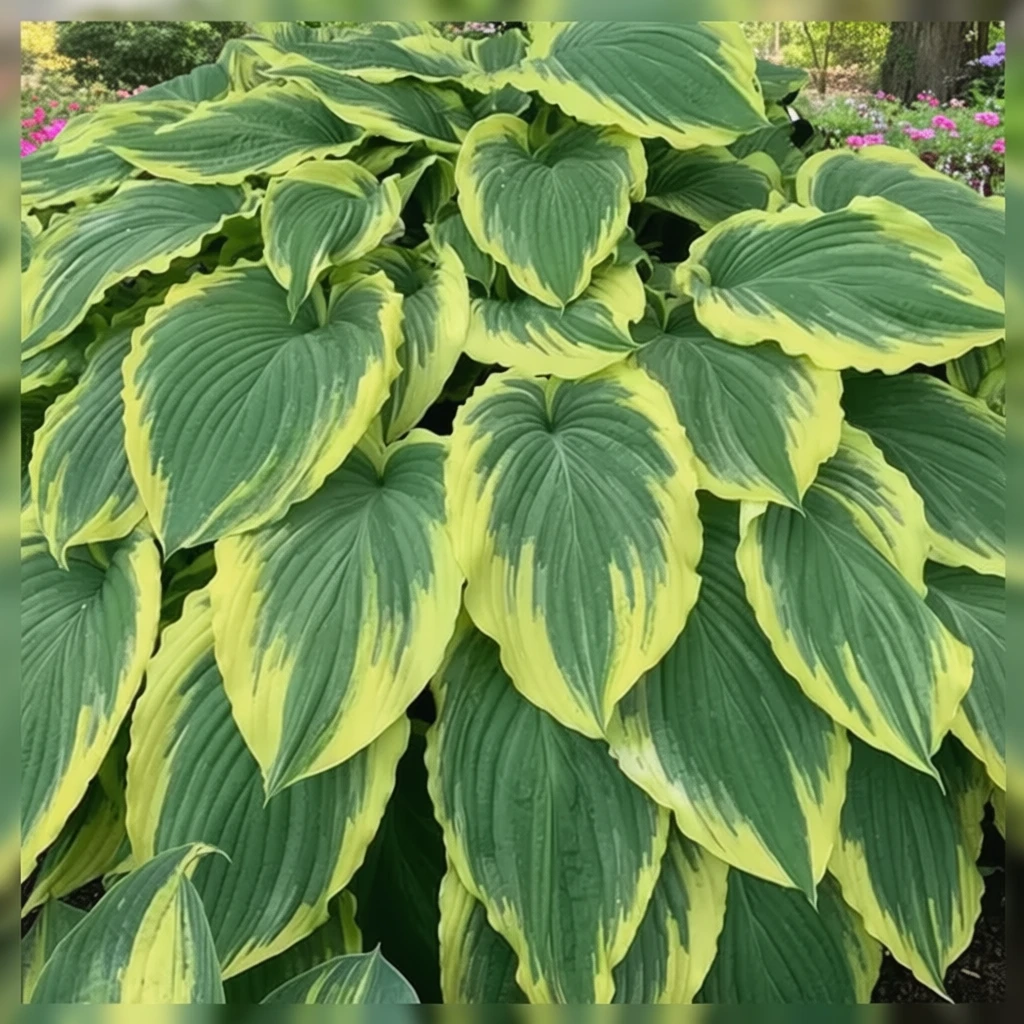 Хоста Дроп Дед Горджес / Hosta Drop-Dead Gorgeous