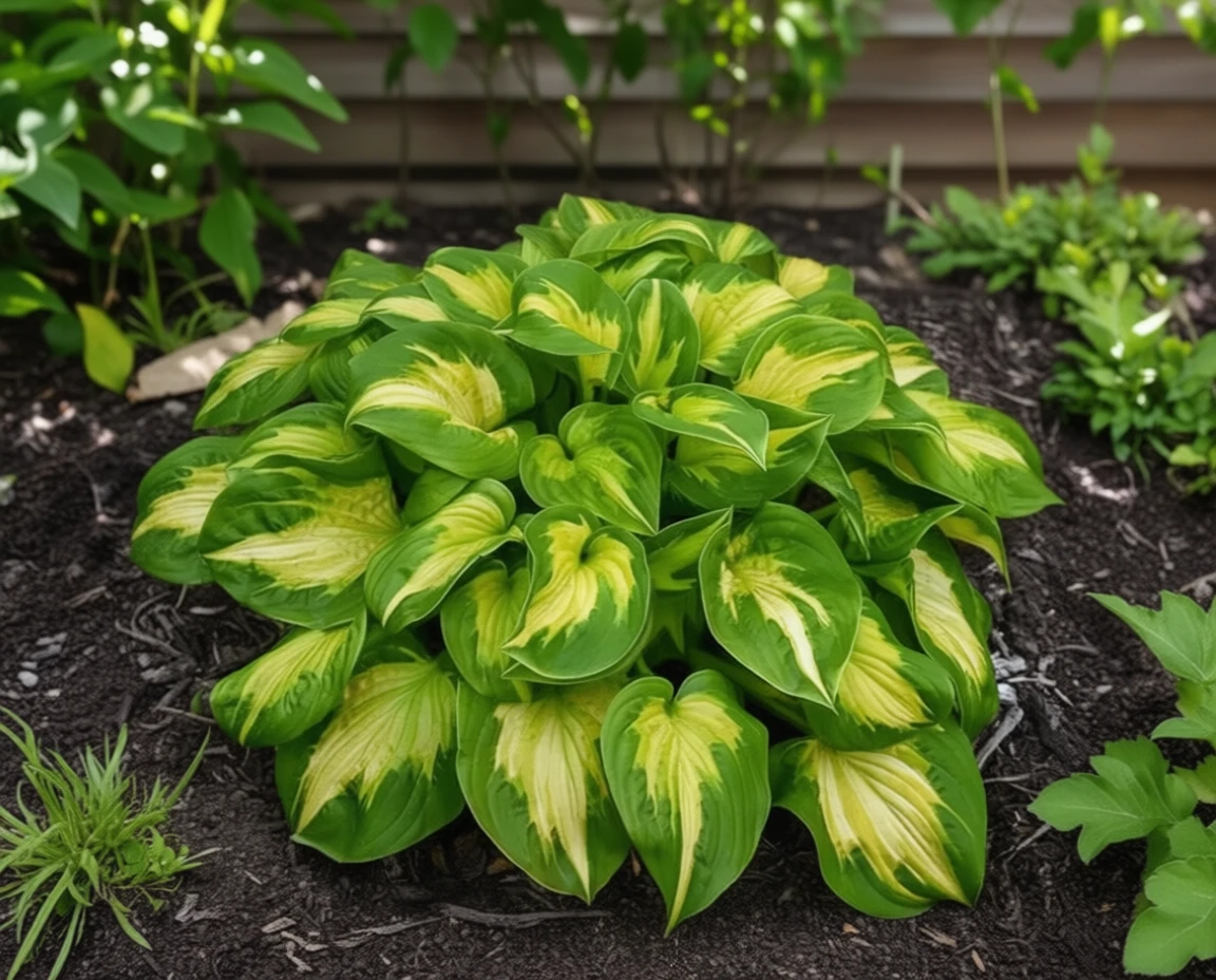 Хоста Етчд Глас / Hosta Etched Glass