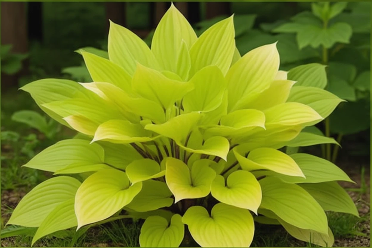 Хоста Фаєр Айленд / Hosta Fire Island