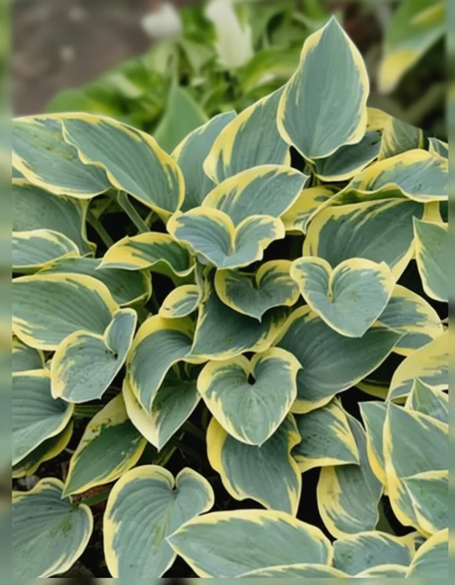 Хоста Ферст Фрост / Hosta First Frost