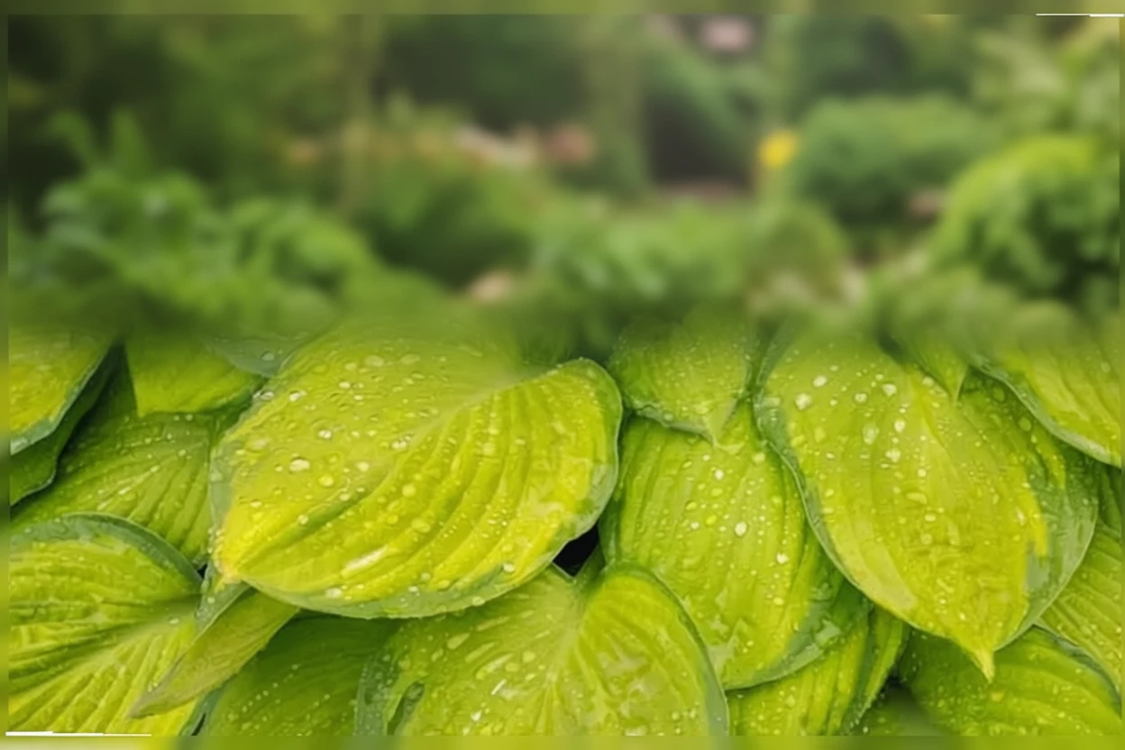 Хоста Гуакамоле / Hosta Guacamole