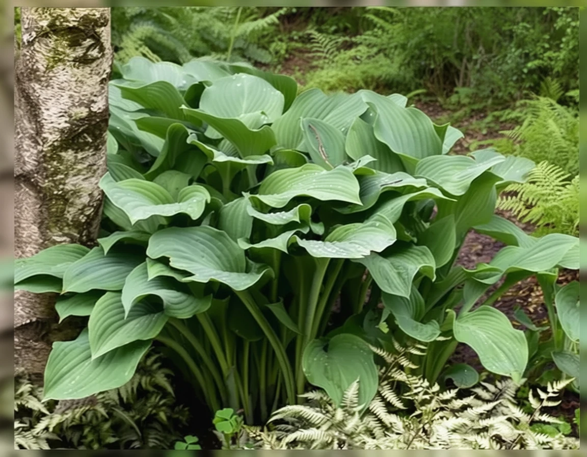 Хоста Кросса Регал / Hosta Krossa Regal