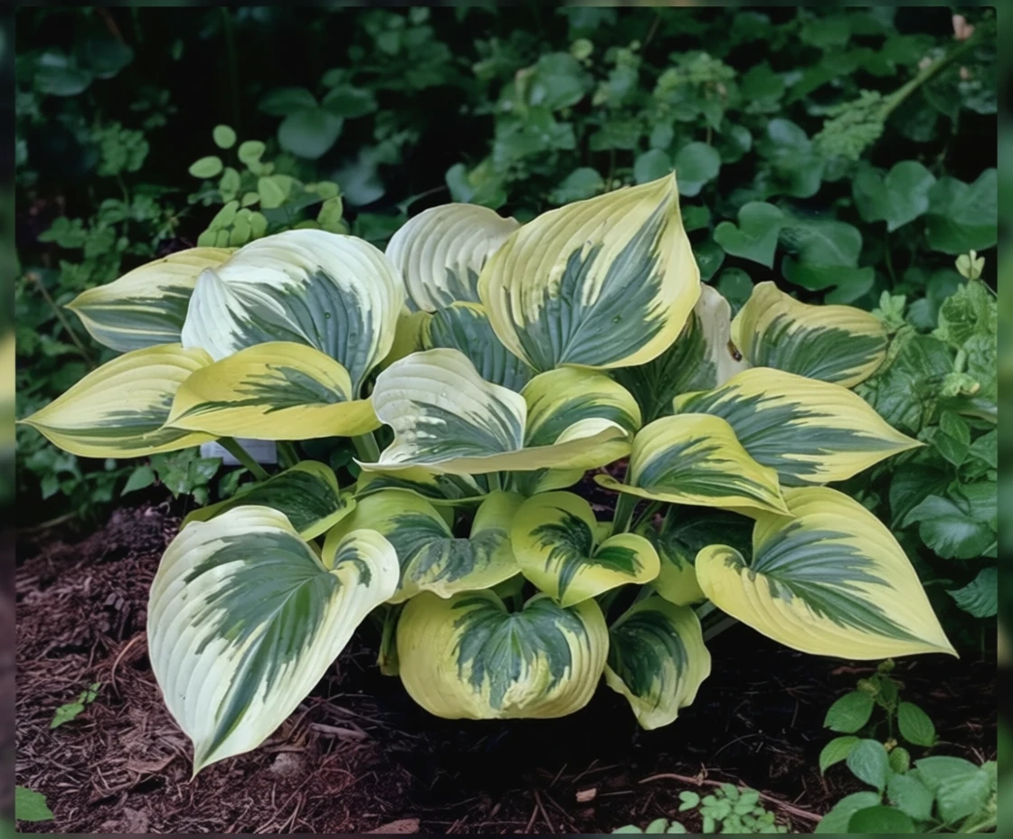 Хоста Ліберті / Hosta Liberty