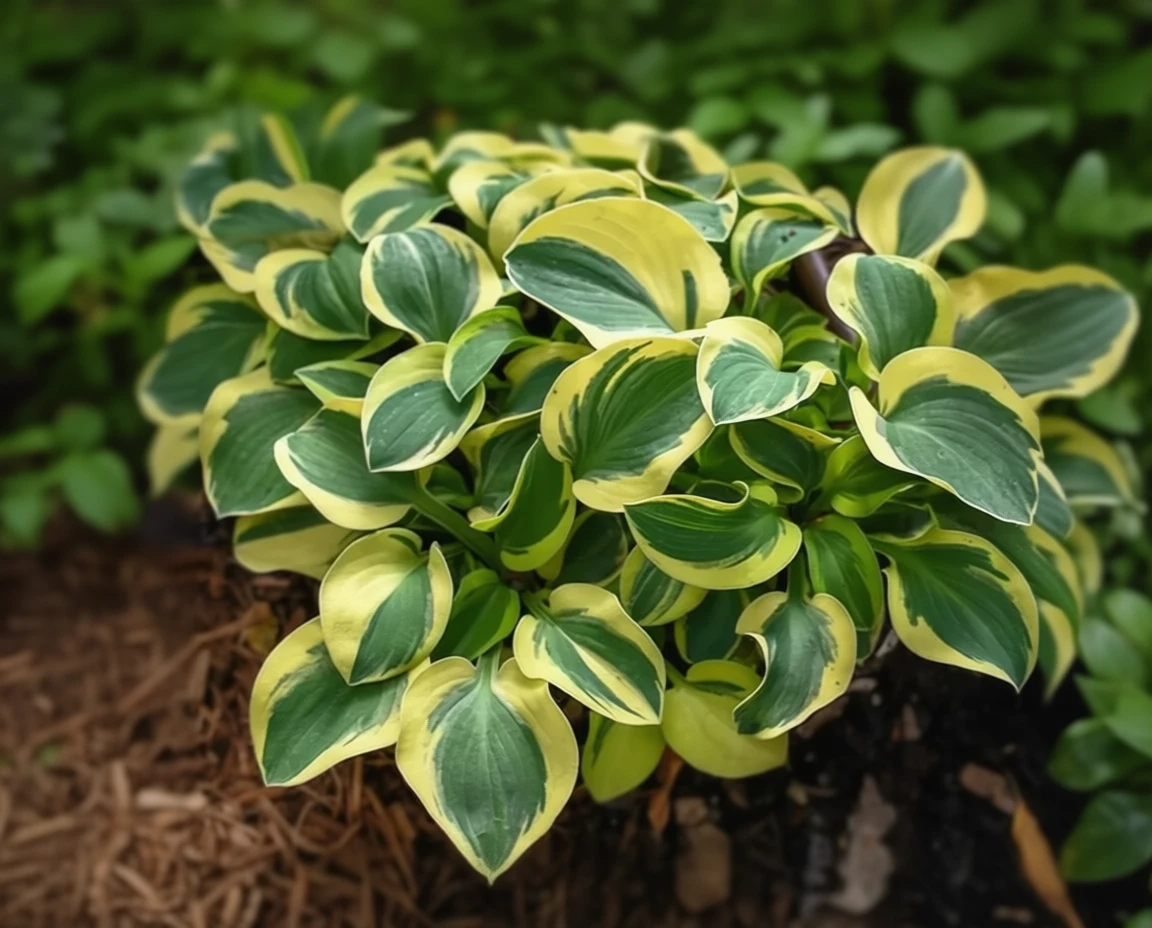 Хоста Майті Маус / Hosta Mighty Mouse