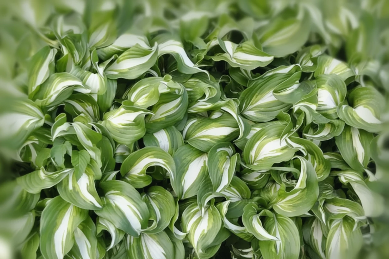 Хоста Ундулата / Hosta Undulata
