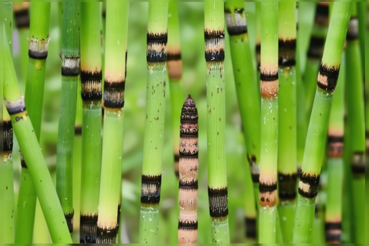 Хвощ зимуючий / Equisetum hyemale