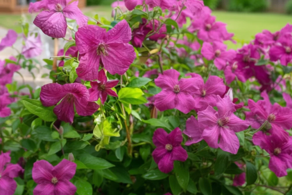 Клематіс Абанденс / Clematis Abundance