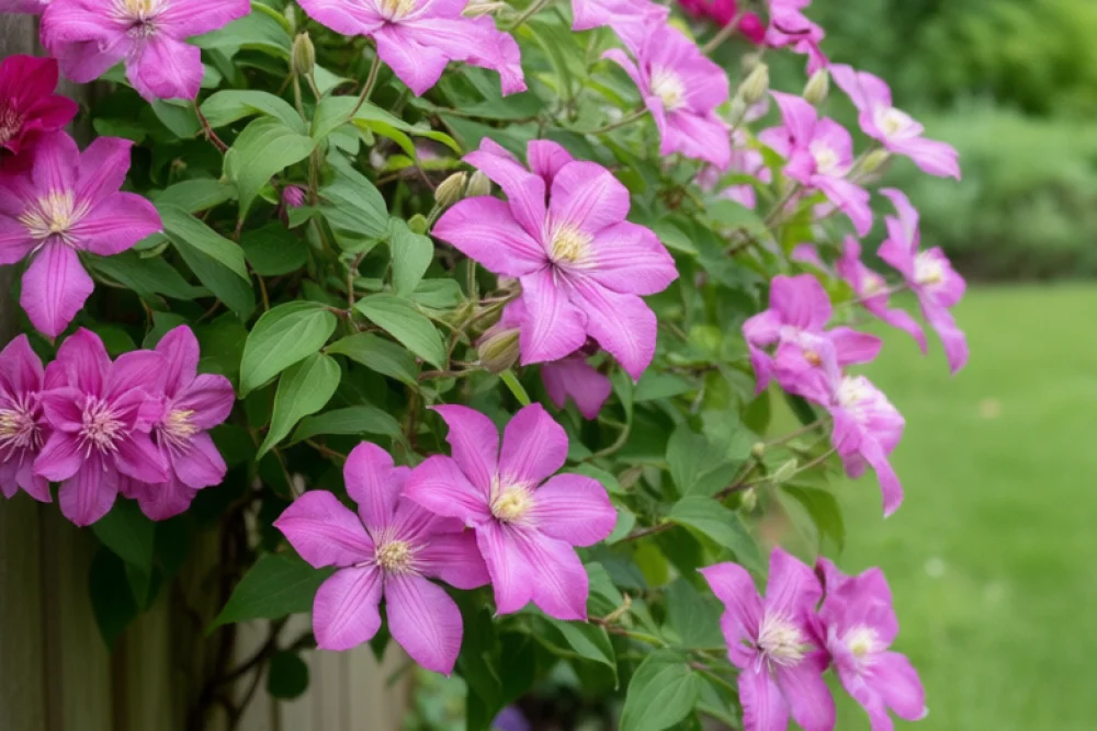 Клематіс Абілен / Clematis Abilene