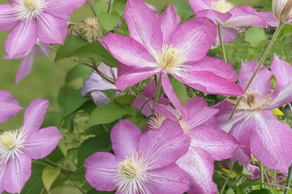 Клематіс Асао / Clematis Asao