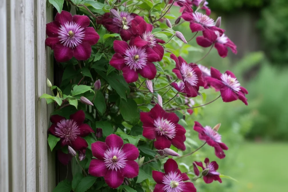 Клематіс Авангард / Clematis Avant-Garde