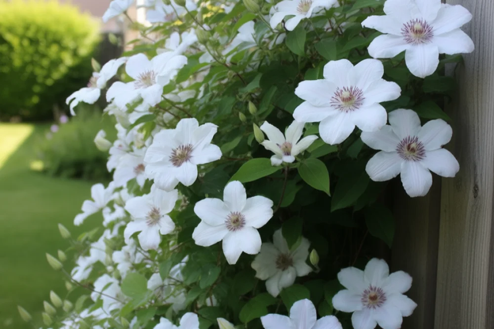 Клематіс Іоанн Павло II / Clematis John Paul II