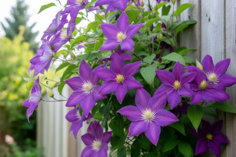 Клематіс Кетлін Данфорд / Clematis Kathleen Dunford