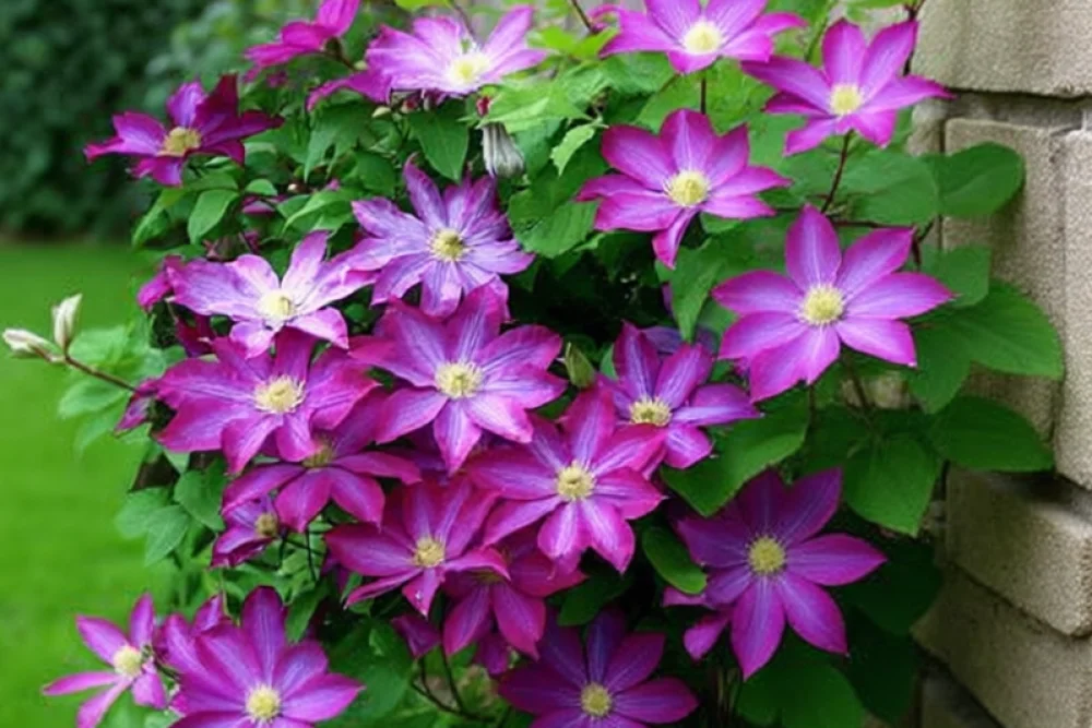 Клематіс Пінк Шампань / Clematis Pink Champagne