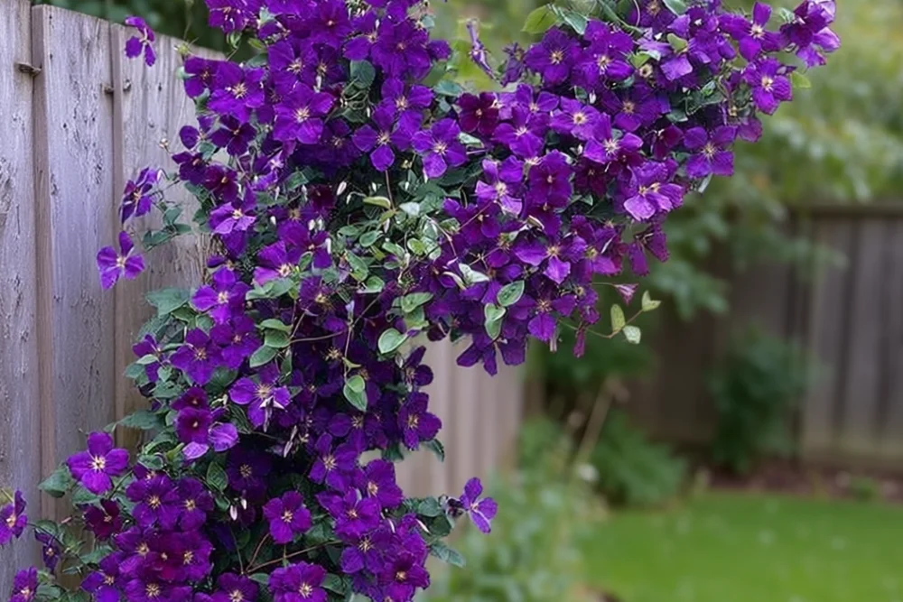 Клематіс Президент / Clematis The President