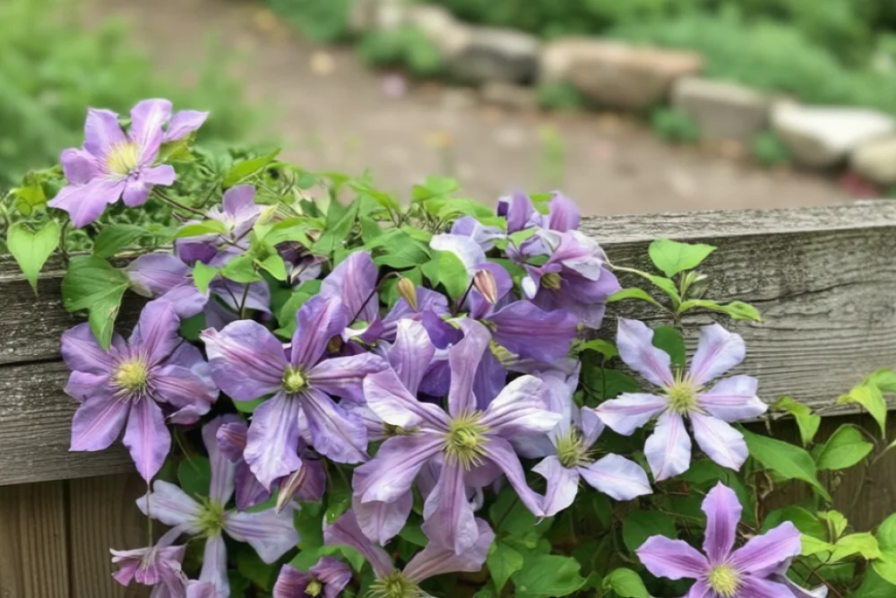 Клематіс Принс Чарльз / Clematis Prince Charles