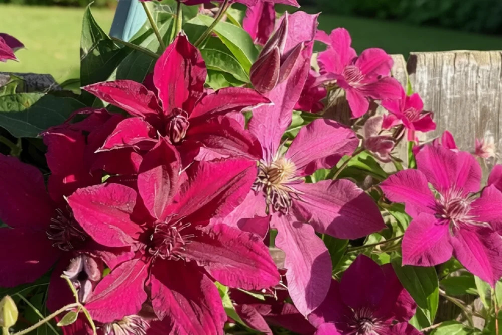 Клематіс Рюйтель / Clematis Ruutel