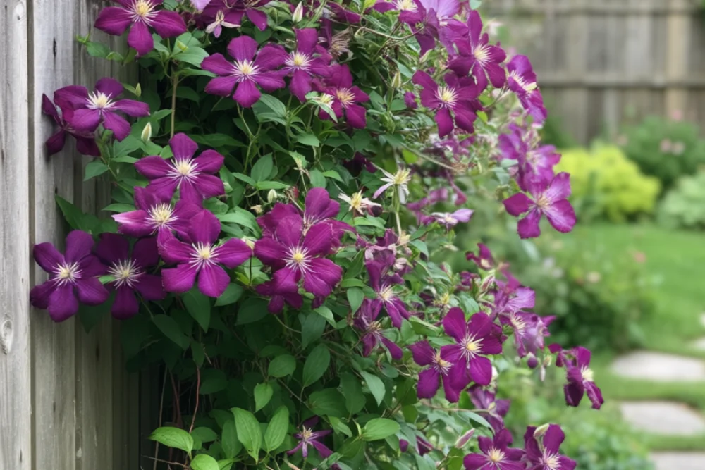 Клематіс Світ Саммер Лав / Clematis Sweet Summer Love