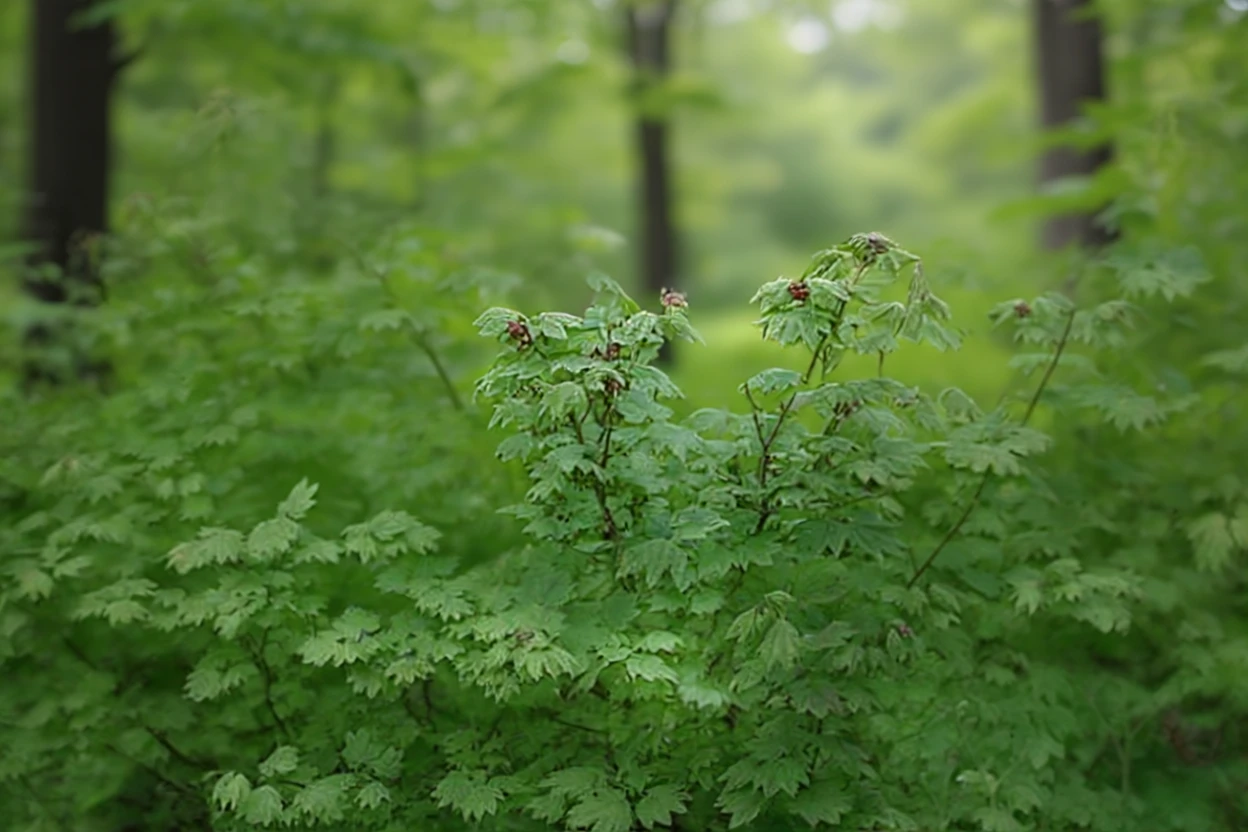 Клен круглолистий