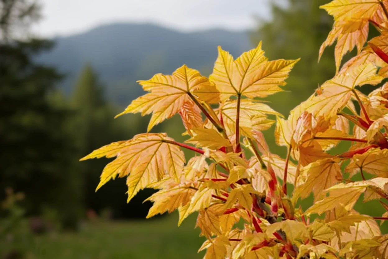 Клен псевдоплатановий Брілліантіссімум / Acer pseudoplatanus Brilliantissimum