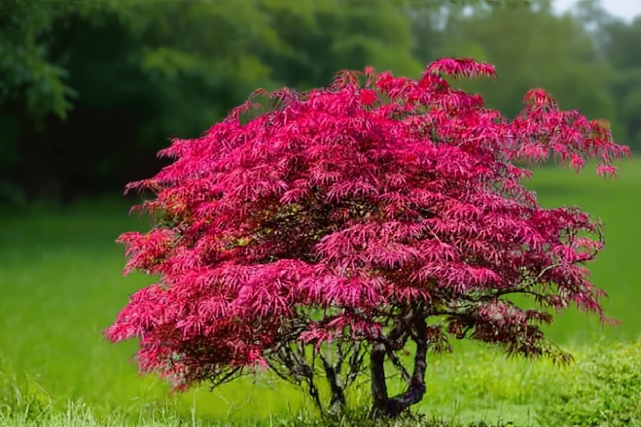 Клен японський Оранджеола