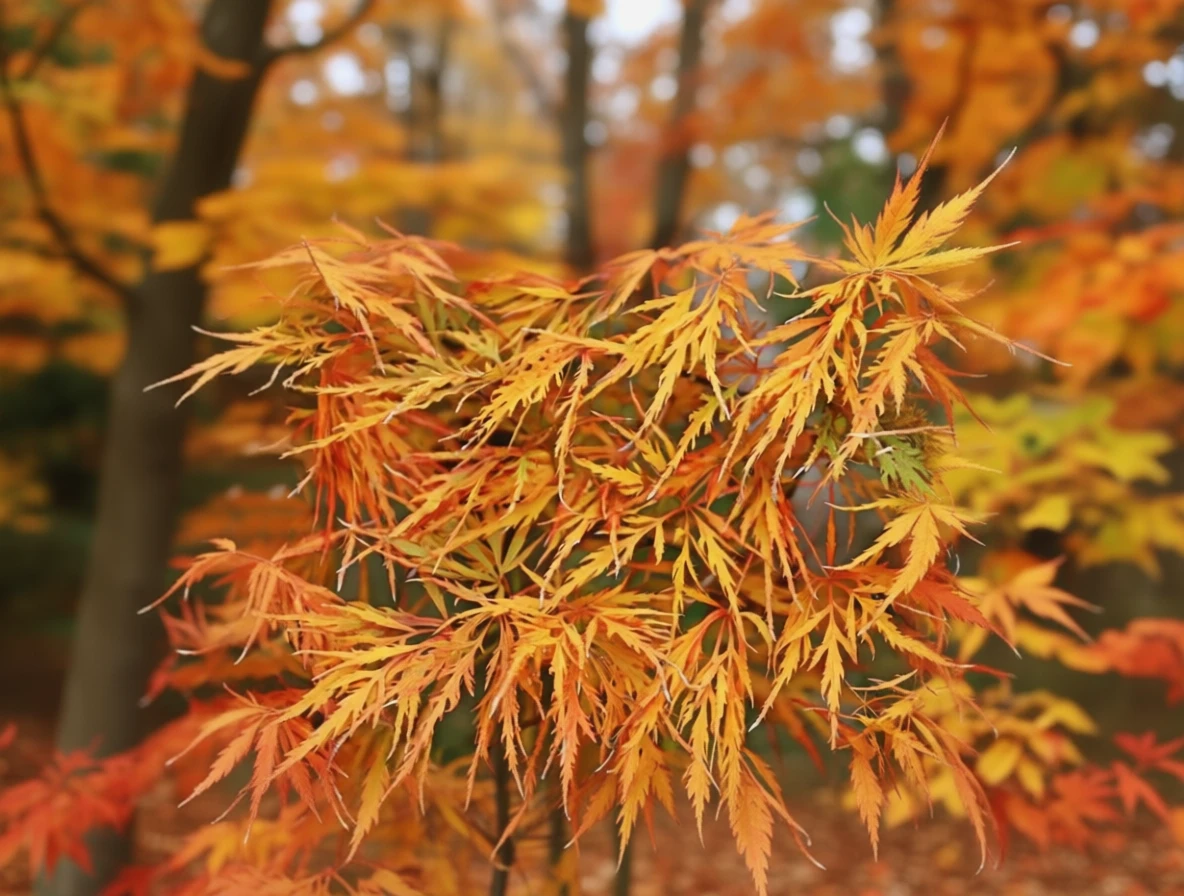 Клен японський пендула