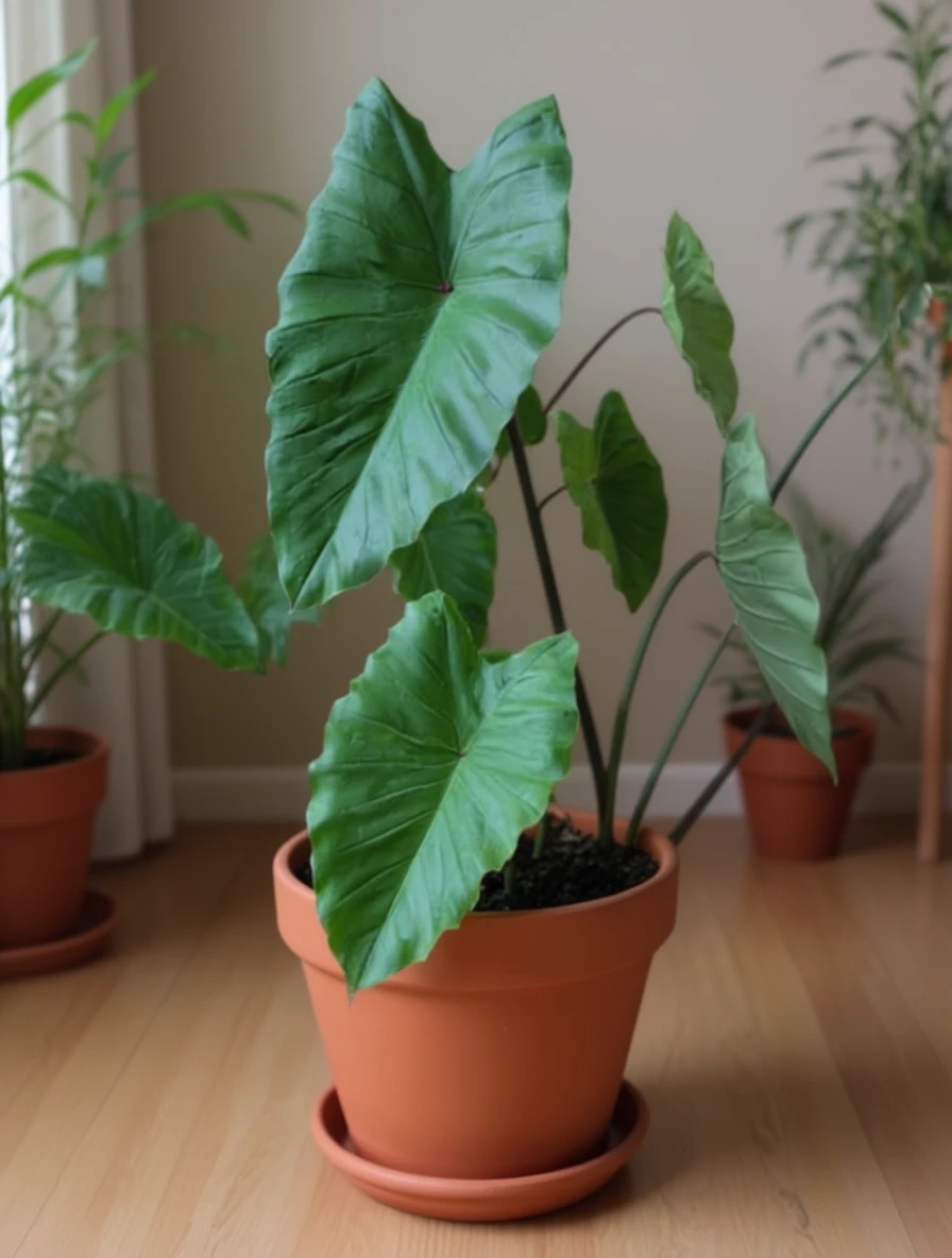 Колоказія Фонтанезі / Colocasia esculenta Fontanesii