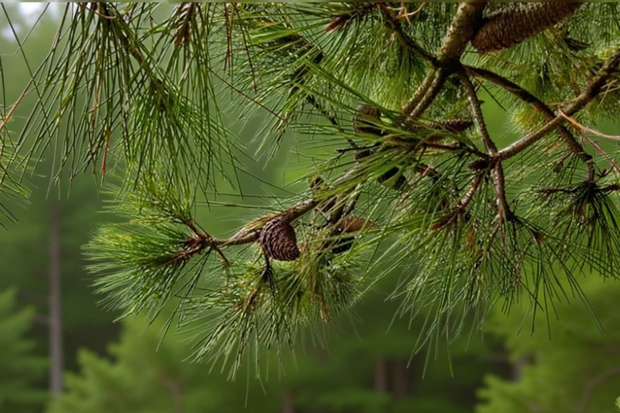 Короткохвойна сосна / Pinus echinata