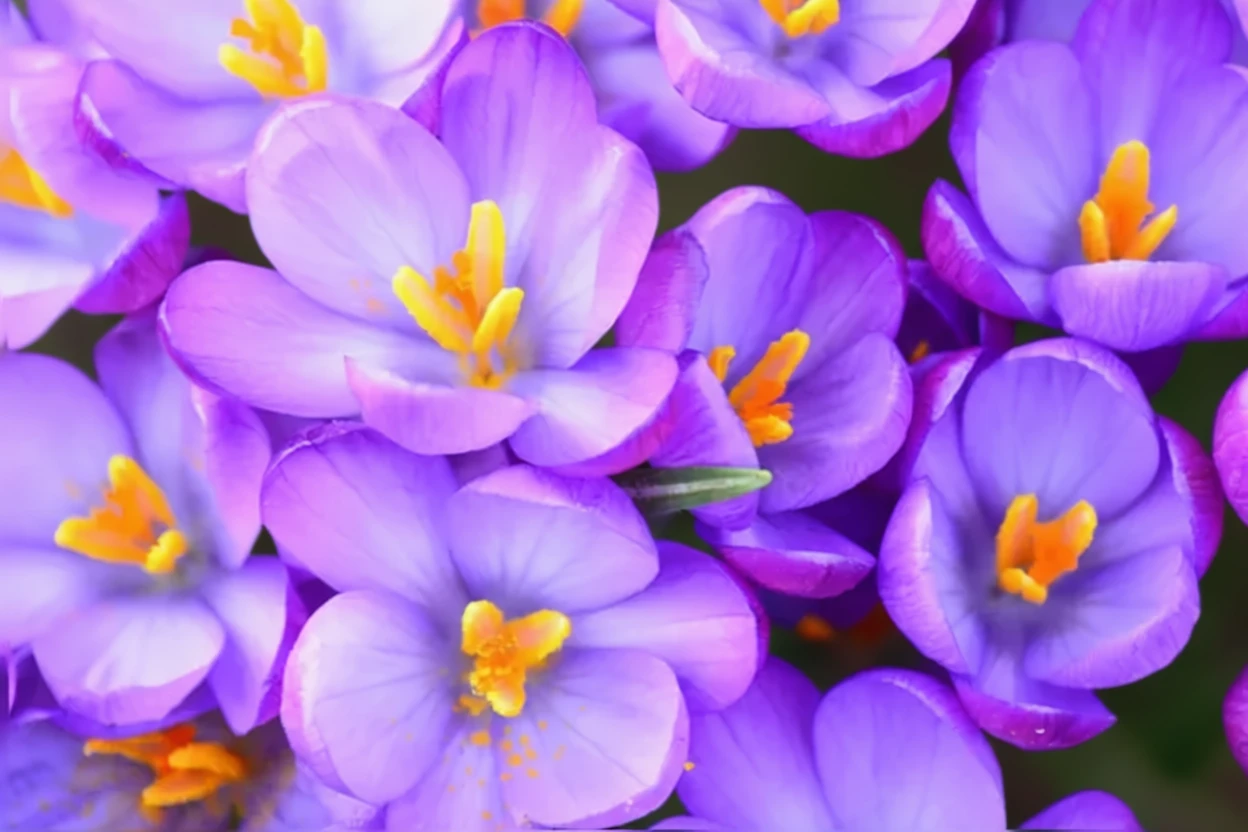 Крокус Томазіні Барс Пурпл / Crocus tommasinianus Barr’s Purple