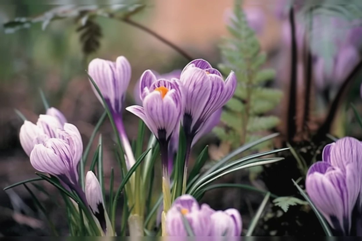 Крокус весняний Піквік