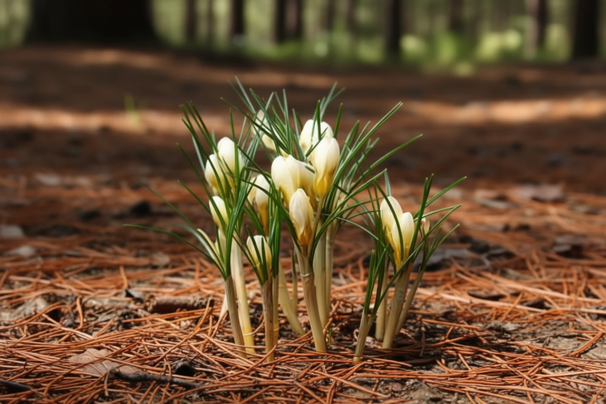 Крокус золотистий Сноу Бантінг