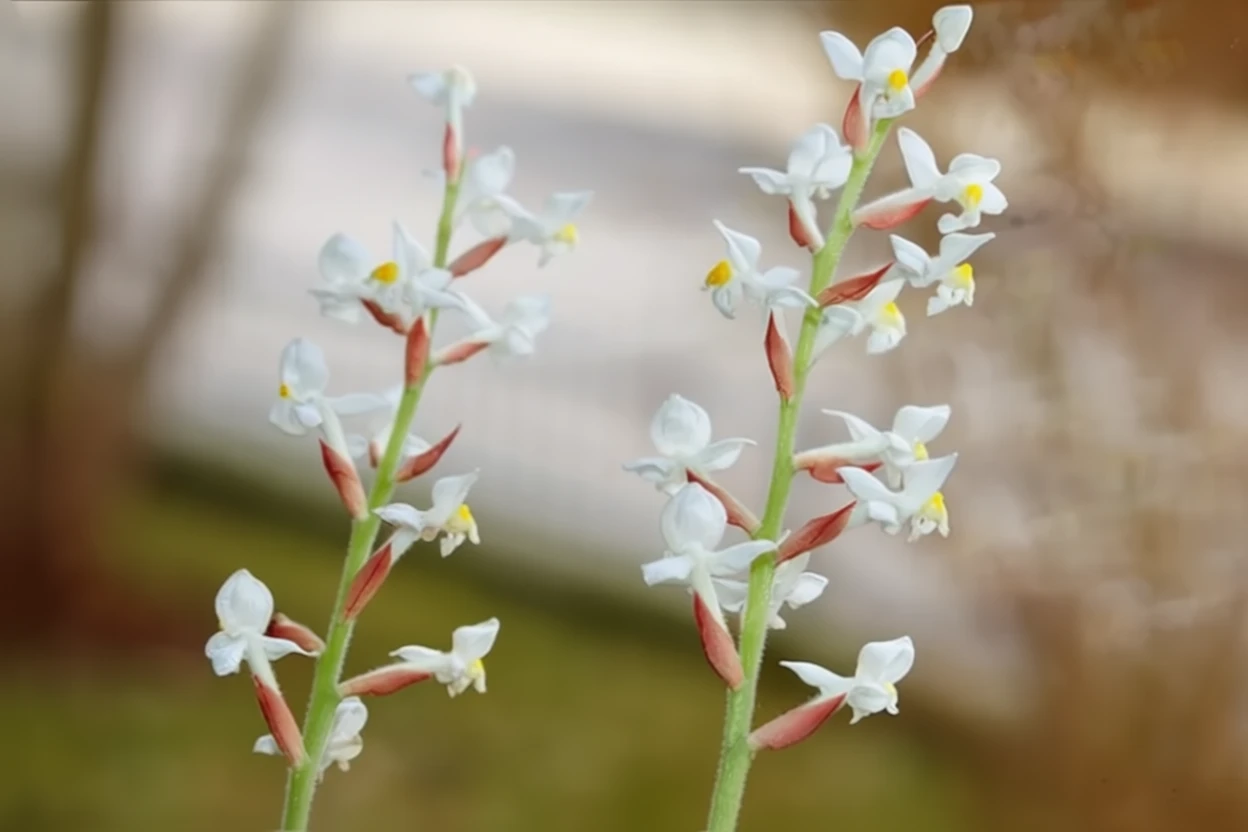 Лудісія строката