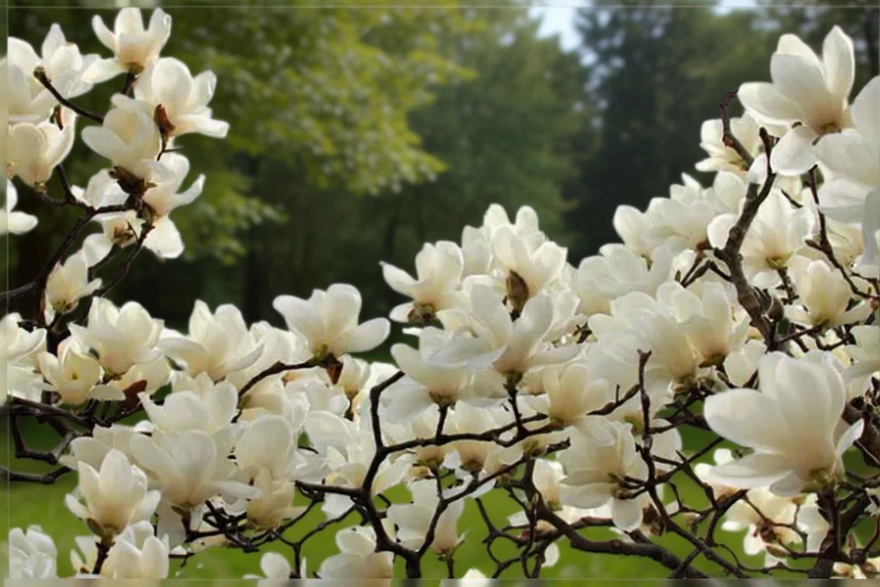 Магнолія оголена / Magnolia denudata