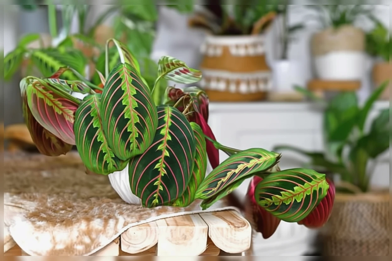 Маранта триколор Фасцинейтор / Maranta leuconeura var. leuconeura Fascinator