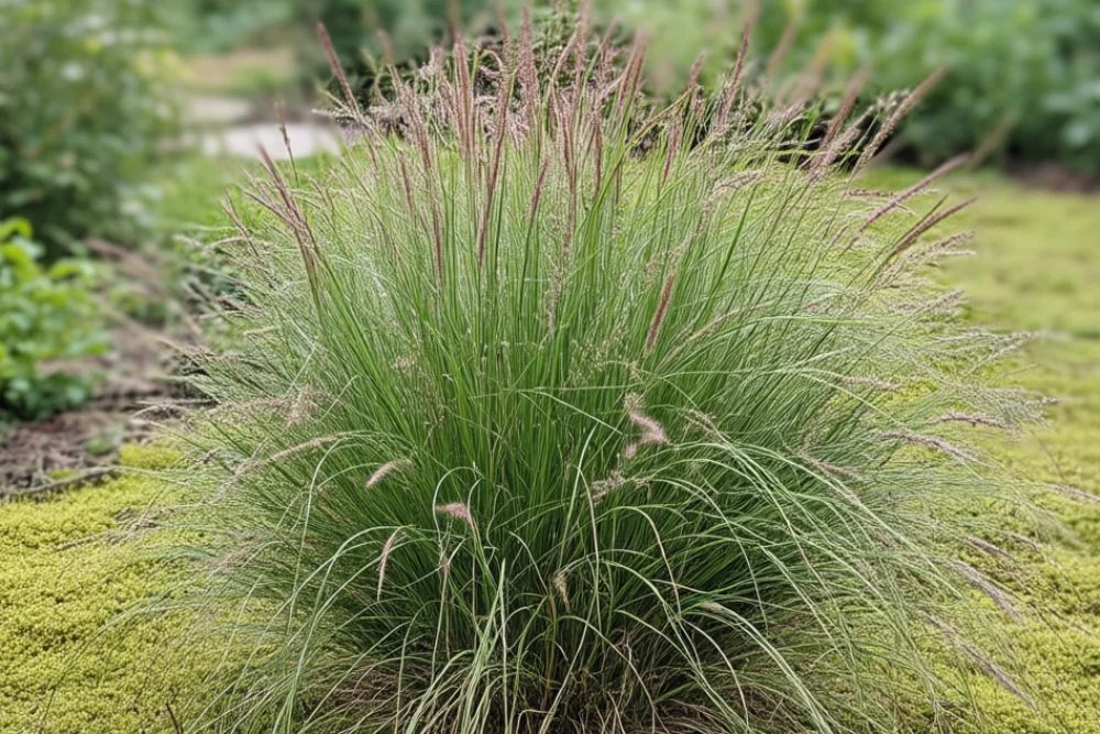 Міскантус Клейн Сільберспайн / Miscanthus sinensis Kleine Silberspinne