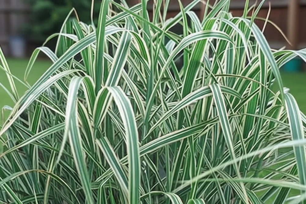 Міскантус Космополітан / Miscanthus sinensis var. condensatus Cosmopolitan