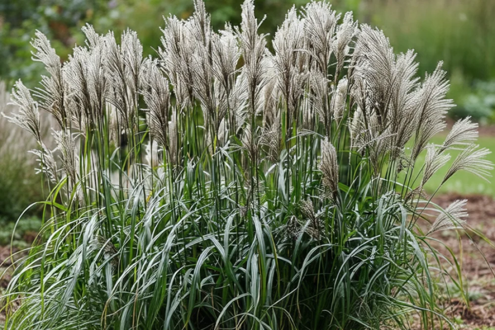 Міскантус Малепартус / Miscanthus sinensis Malepartus