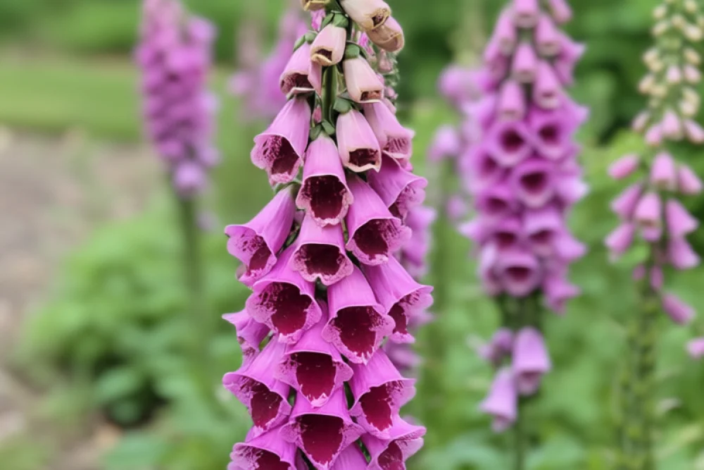 Наперстянка Шуга Плам / Digitalis purpurea Sugar Plum