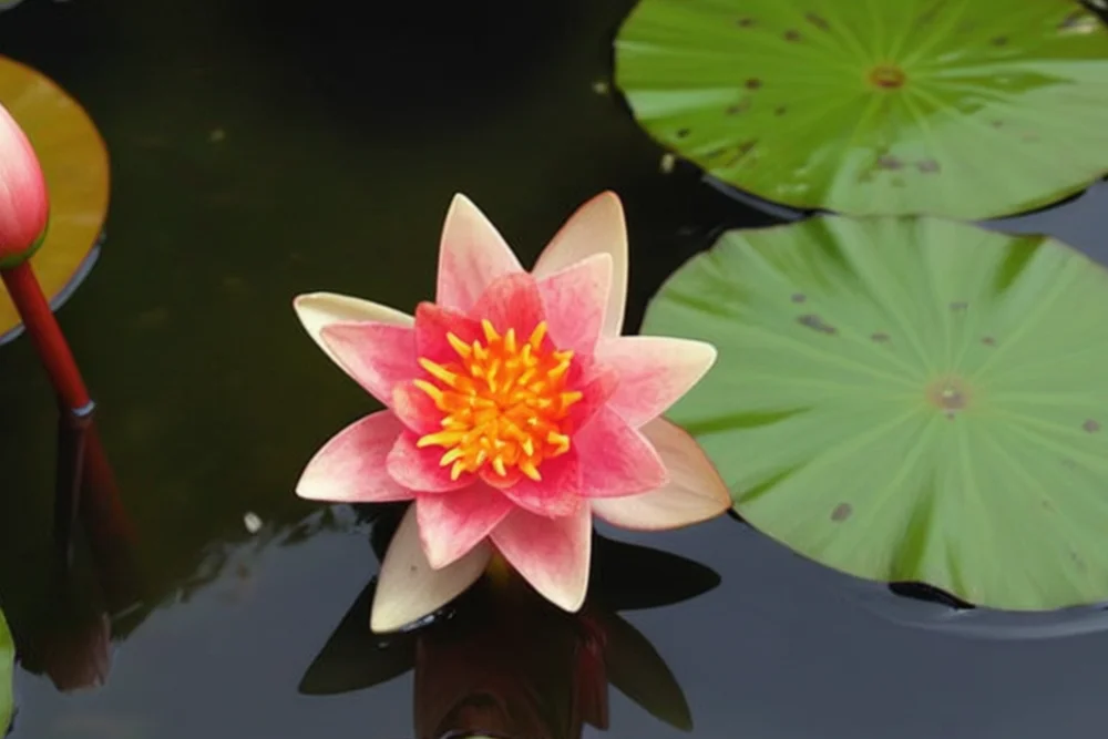 Німфея Аврора / Nymphaea Aurora