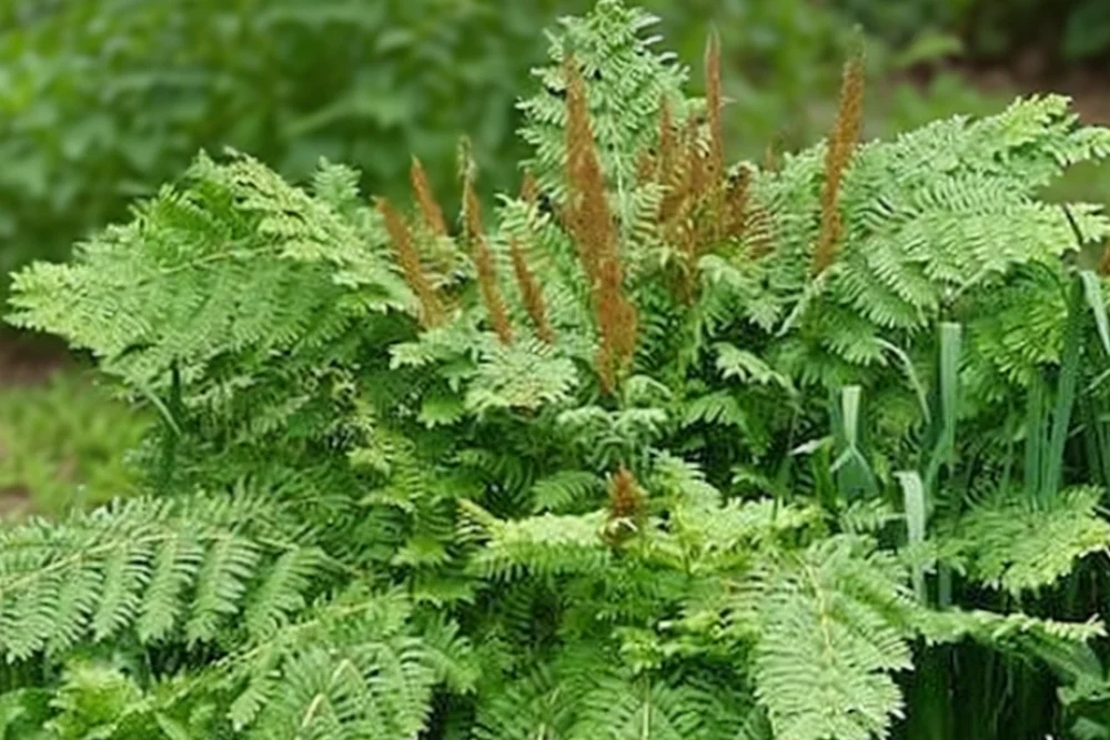 Осмунда королівська Пурпурасценс / Osmunda regalis Purpurascens