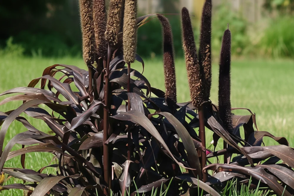 Пенісетум Пурпл Маджесті / Pennisetum glaucum Purple Majesty