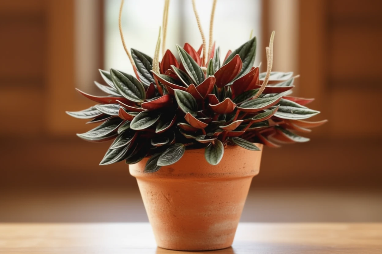 Пеперомія Россо / Peperomia Rosso