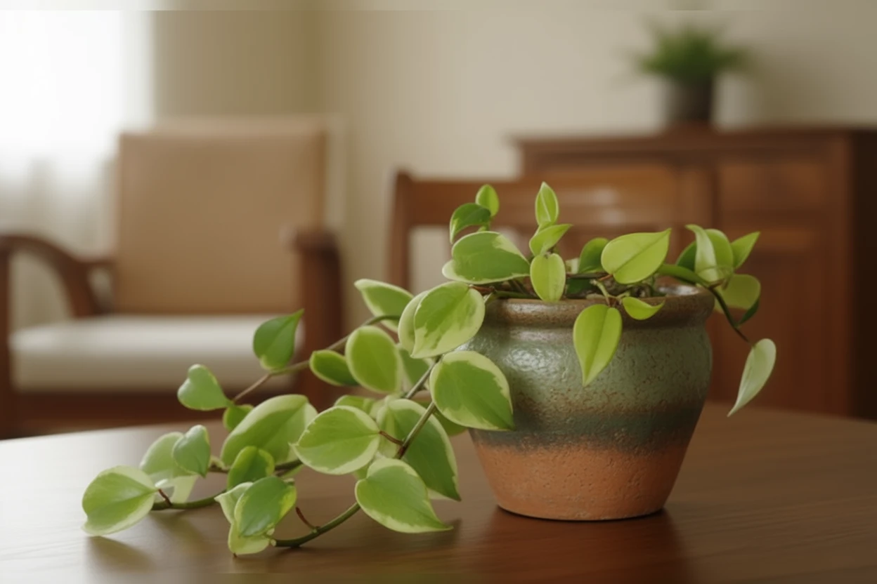 Пеперомія сканденс Варіегата