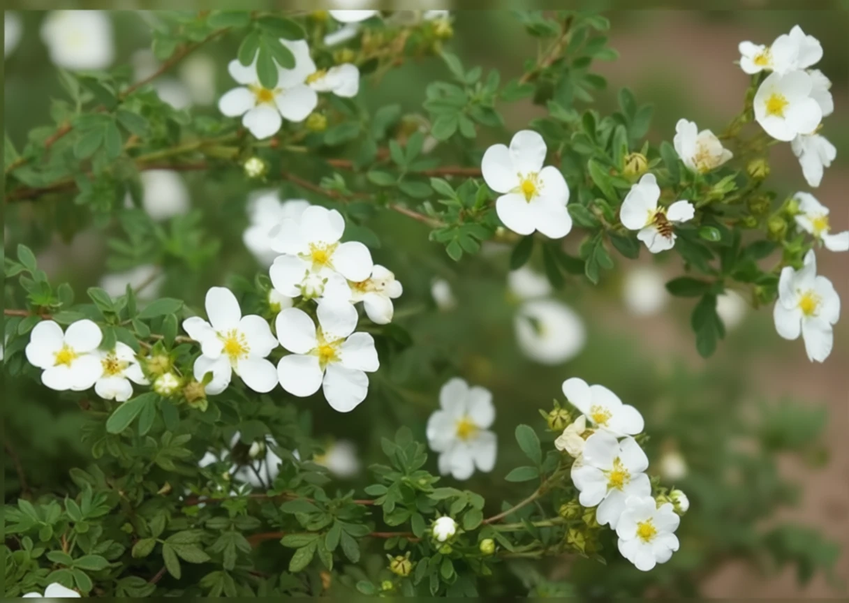 Перстач білий
