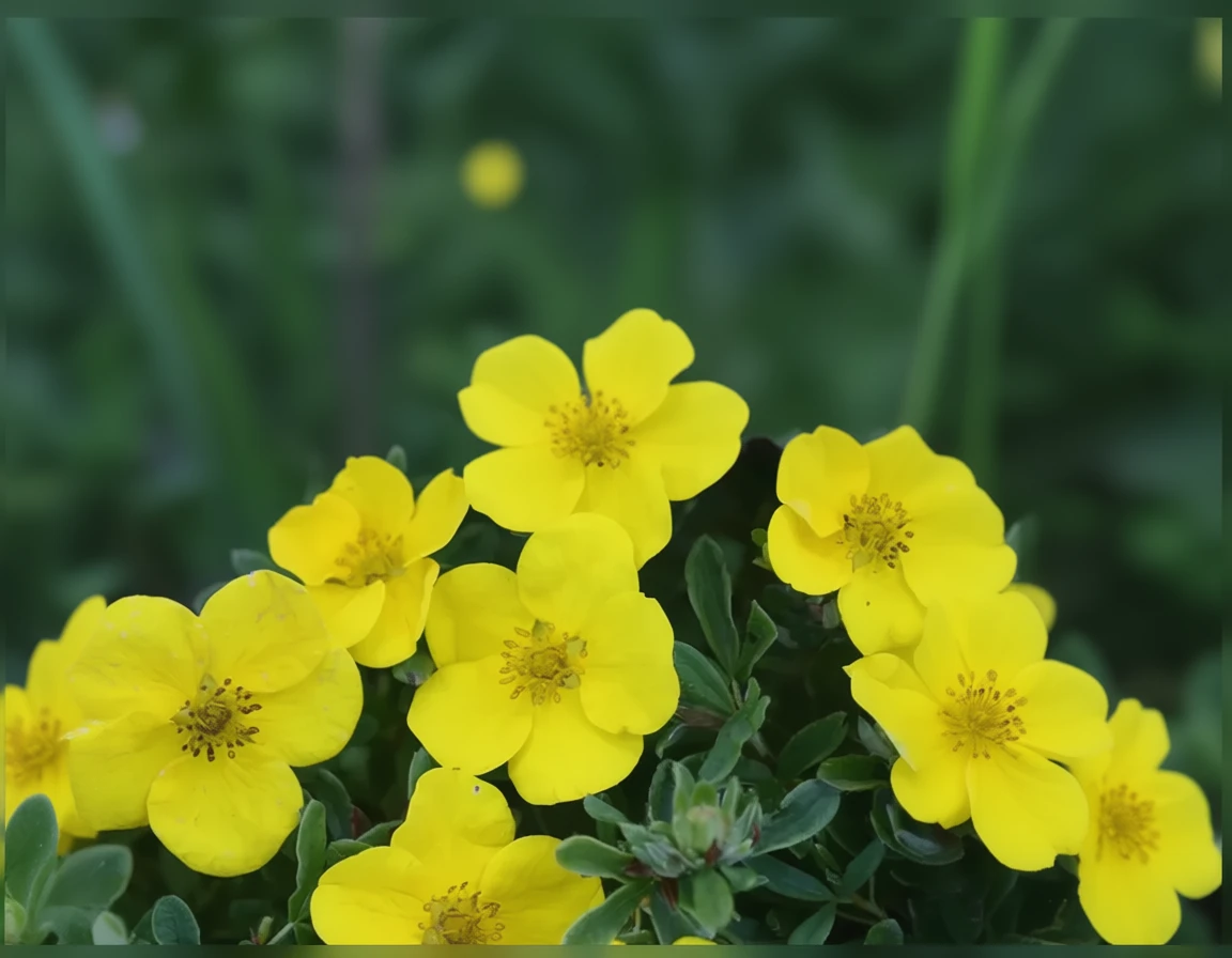 Перстач Хепі Фейс Йеллоу / Potentilla fruticosa Happy Face Yellow