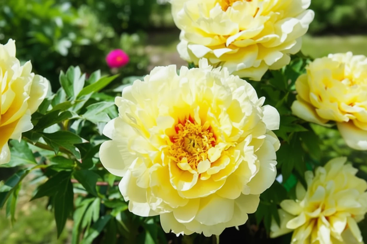 Півонія Бартцелла / Paeonia Bartzella